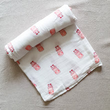 Load image into Gallery viewer, Probiotic Pete - Organic Cotton &amp; Bamboo Muslin
